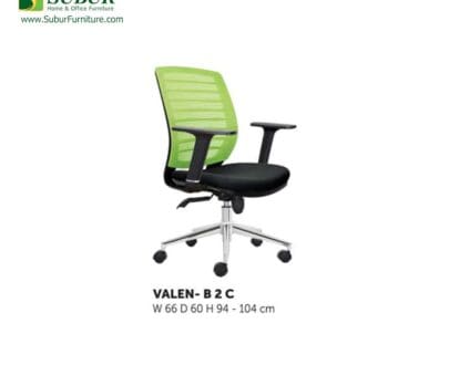 Kursi Kantor Donati tipe Valen B 2 C. Kursi Mesh