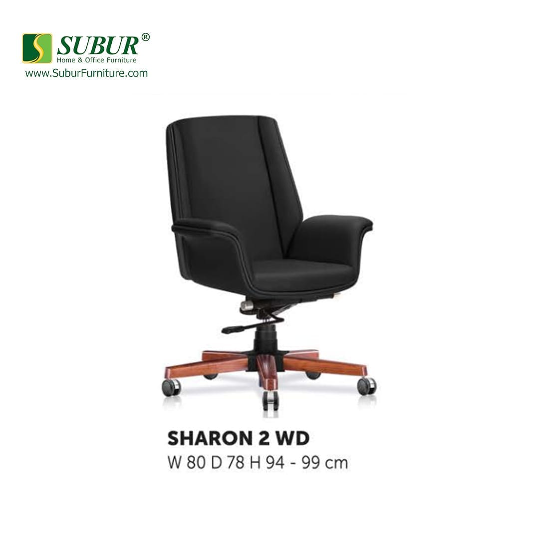 Kursi Kantor Donati tipe Sharon 2 WD Leather (kulit asli)