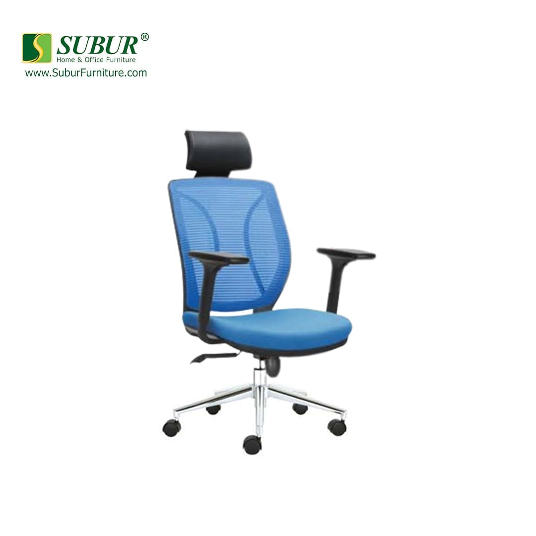 Kursi Kantor Donati tipe Vellico 1 C (Black)