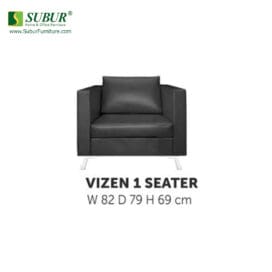 Sofa Kantor Donati type Vizen 1 Seater