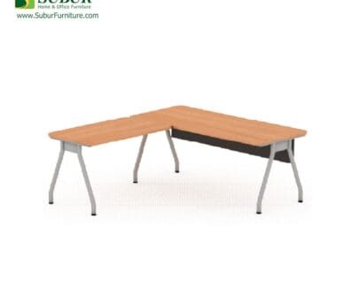 Meja kantor kk SPL 1 biro + Meja samping uk.100x60 Arkadia