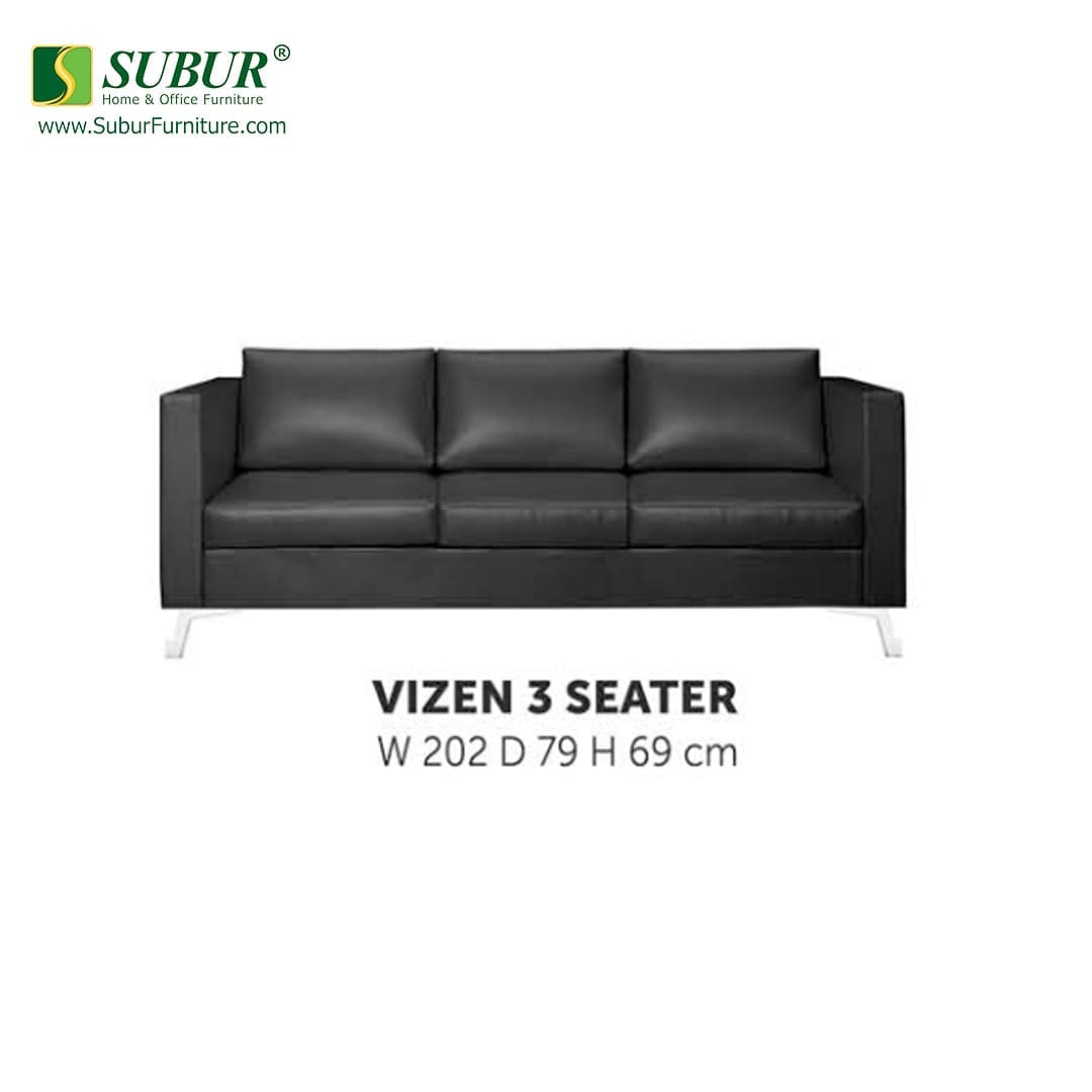 Sofa Kantor Donati type Vizen 3 Seater