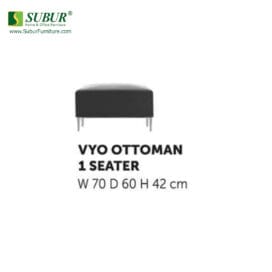 Sofa Kantor Donati type Vyo Ottoman 1 Seater