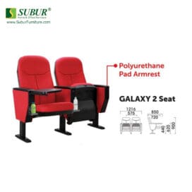 Kursi Auditorium Donati Tipe Galaxy 2 Seat