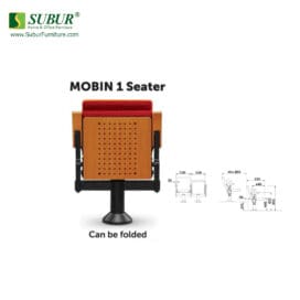 Kursi Auditorium Donati Tipe Mobin 1 Seat