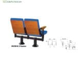 Kursi Auditorium Donati Tipe Mobin 2 Seat