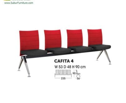 Kursi Tunggu Donati tipe Cafita 4