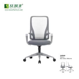 Kursi Kantor UNO tipe Darwin Grey