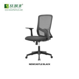Kursi Kantor UNO tipe Newcastle Black