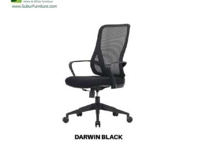 Kursi Kantor UNO tipe Darwin Black