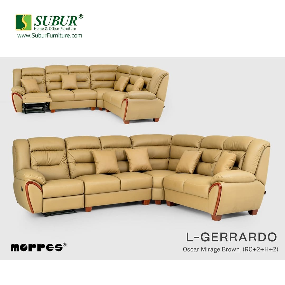 Sofa Morres type L Gerraardo