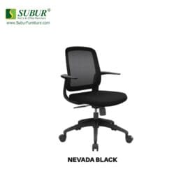 Kursi Kantor UNO tipe Nevada Black