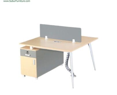 Meja Kantor Donati tipe Hessen WS Fix 2P