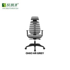 Kursi Kantor UNO tipe Ohio HR Grey