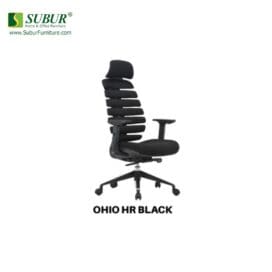 Kursi Kantor UNO tipe Ohio HR Black
