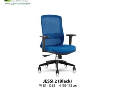 Kursi Kantor Donati tipe Jessi 2 (Black)