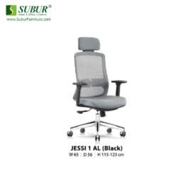Kursi Kantor Donati tipe Jessi 1 AL (Black)