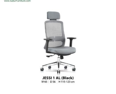 Kursi Kantor Donati tipe Jessi 1 AL (Black)