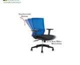 Kursi Kantor Donati tipe Louise 2