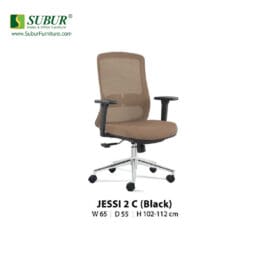 Kursi Kantor Donati tipe Jessi 2 C (Black)