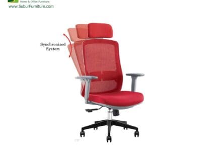 Kursi Kantor Donati tipe Jessi 1 (Grey)