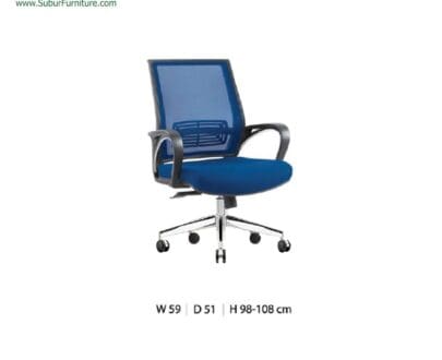 Kursi Kantor Donati tipe Ezra 1 AL