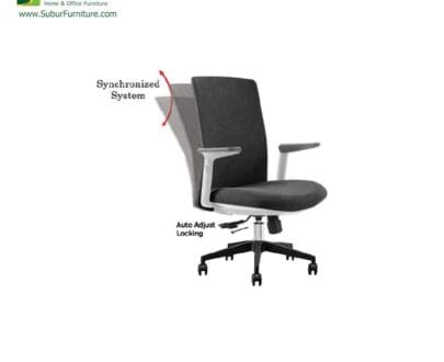 Kursi Kantor Donati tipe Vilgo 1 LW W