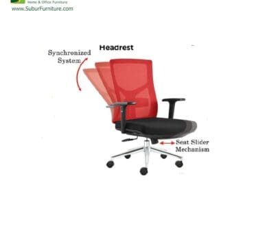 Kursi Kantor Donati tipe Stava 2 C