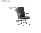 Kursi Kantor Donati tipe Vilgo 1 AL W