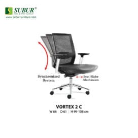 Kursi Kantor Donati tipe Vortex 2 C