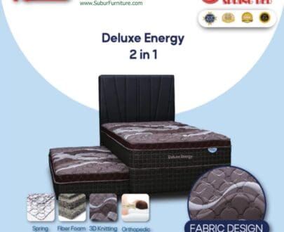 Springbed Central Deluxe Energy 2 in1 