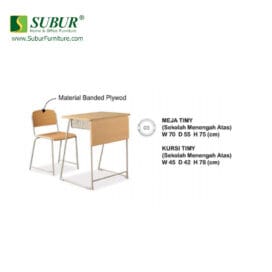 Meja Sekolah Indachi Tipe Timy SMA