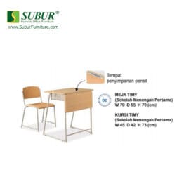 Meja Sekolah Indachi Tipe Timy SMP