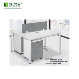 Meja Kantor Indachi tipe Elmora. 2 D.N