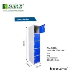 Loker 5 Pintu Kozure tipe KL-5WX