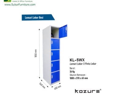Loker 5 Pintu Kozure tipe KL-5WX 