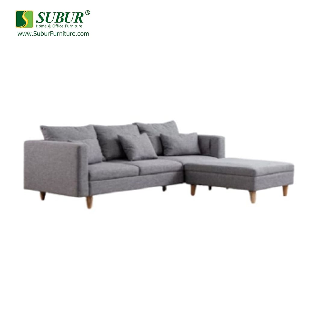 Sofa L Bebe type Mijikai