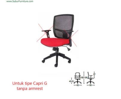 Kursi Kantor Savello tipe Capri G