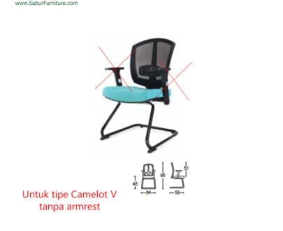 Kursi Hadap Savello tipe Camelot V