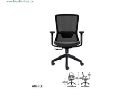 Kursi Kantor Savello tipe Atlas LC