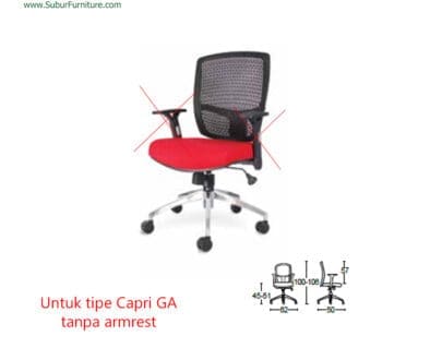 Kursi Kantor Savello tipe Capri GA