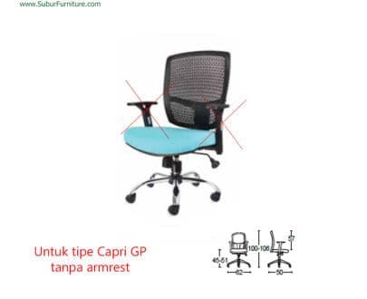 Kursi Kantor Savello tipe Capri GP
