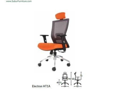 Kursi Kantor Savello tipe Electron HT1A