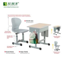 Kursi & Meja Sekolah Donati Tipe Piave