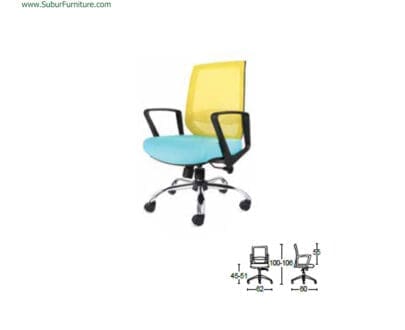 Kursi Kantor Savello tipe Rubrix LTOP