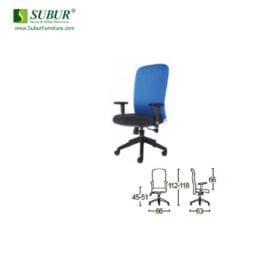 Kursi Kantor Savello tipe Neutron LT1