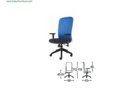 Kursi Kantor Savello tipe Neutron LT1