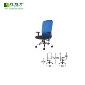 Kursi Kantor Savello tipe Neutron LT1P