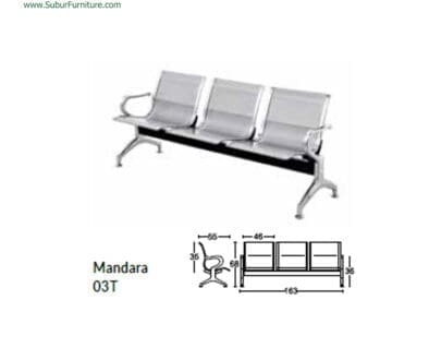 Kursi Tunggu Savello tipe Mandara 03 T