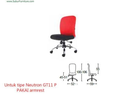 Kursi Kantor Savello tipe Neutron GT11P